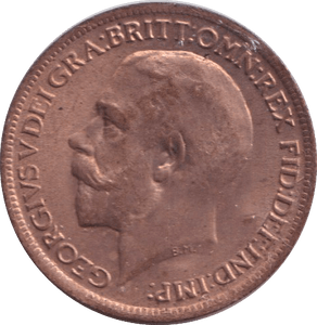 1918 FARTHING ( UNC ) - FARTHING - Cambridgeshire Coins