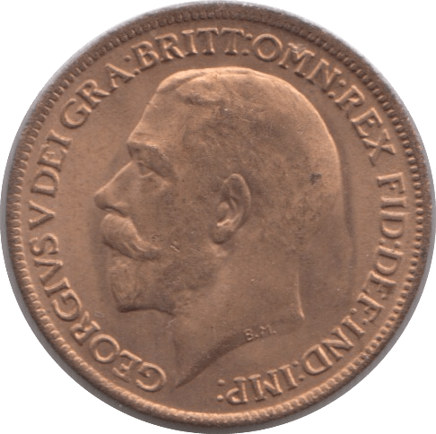 1918 FARTHING ( UNC ) - Farthing - Cambridgeshire Coins