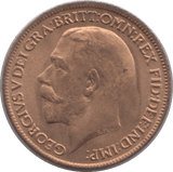 1918 FARTHING ( UNC ) - Farthing - Cambridgeshire Coins