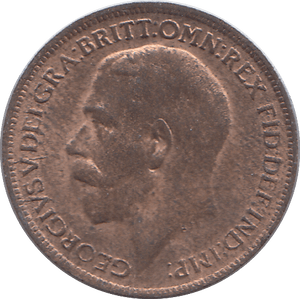 1918 FARTHING ( UNC ) - HALFPENNY - Cambridgeshire Coins