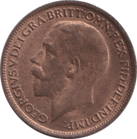 1918 FARTHING ( VF ) - FARTHING - Cambridgeshire Coins