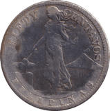 1918 FIFTY CENTS PHILIPPINES - WORLD COINS - Cambridgeshire Coins
