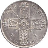 1918 FLORIN ( EF ) - FLORIN - Cambridgeshire Coins