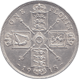 1918 FLORIN ( EF ) - FLORIN - Cambridgeshire Coins