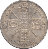 1918 FLORIN ( EF ) - FLORIN - Cambridgeshire Coins