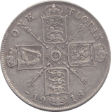 1918 FLORIN ( FINE ) - FLORIN - Cambridgeshire Coins
