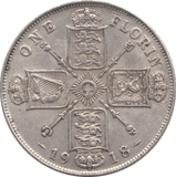 1918 FLORIN ( GVF ) - FLORIN - Cambridgeshire Coins