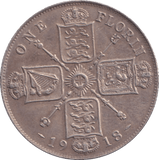 1918 FLORIN ( GVF ) - FLORIN - Cambridgeshire Coins