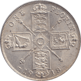 1918 FLORIN ( UNC ) 2 - FLORIN - Cambridgeshire Coins