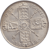 1918 FLORIN ( UNC ) 4 - FLORIN - Cambridgeshire Coins