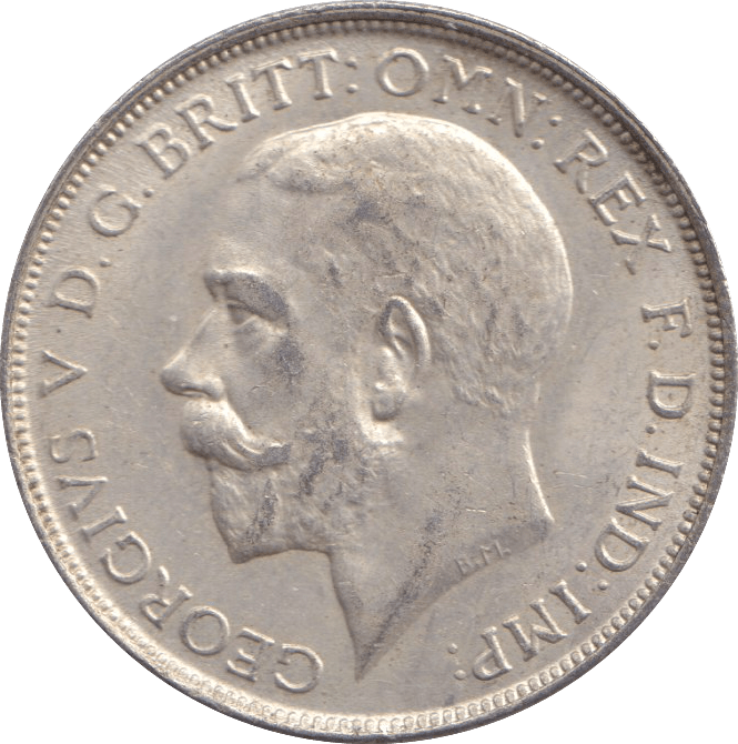 1918 FLORIN ( UNC ) 5 - FLORIN - Cambridgeshire Coins