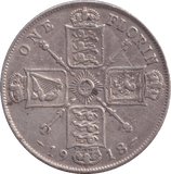 1918 FLORIN ( VF ) - FLORIN - Cambridgeshire Coins