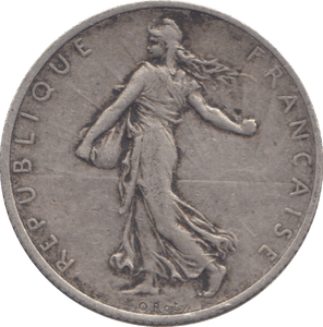 1918 FRANCE 2 FRANC - WORLD COINS - Cambridgeshire Coins