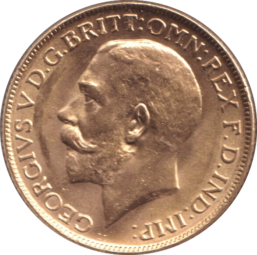 1918 GOLD SOVEREIGN ( AUNC ) BOMBAY MINT - SOVEREIGN - Cambridgeshire Coins