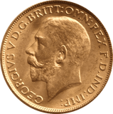 1918 GOLD SOVEREIGN ( AUNC ) BOMBAY MINT - SOVEREIGN - Cambridgeshire Coins