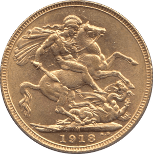 1918 GOLD SOVEREIGN ( AUNC ) MELBOURNE MINT - SOVEREIGN - Cambridgeshire Coins