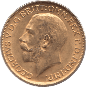 1918 GOLD SOVEREIGN ( AUNC ) - SOVEREIGN - Cambridgeshire Coins