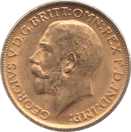 1918 GOLD SOVEREIGN ( AUNC ) - SOVEREIGN - Cambridgeshire Coins
