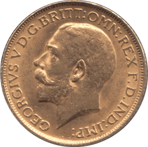 1918 GOLD SOVEREIGN ( AUNC ) - Sovereign - Cambridgeshire Coins