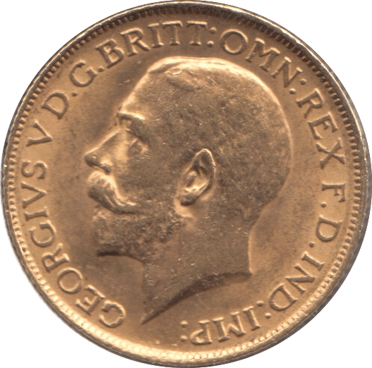 1918 GOLD SOVEREIGN ( AUNC ) - Sovereign - Cambridgeshire Coins