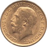 1918 GOLD SOVEREIGN ( AUNC ) - SOVEREIGN - Cambridgeshire Coins