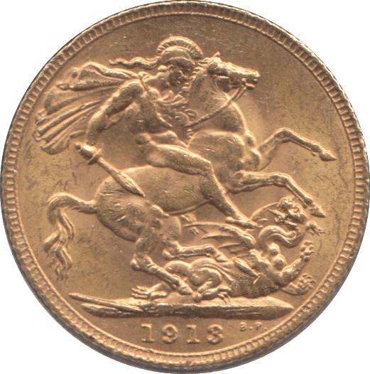 1918 GOLD SOVEREIGN ( AUNC ) - SOVEREIGN - Cambridgeshire Coins