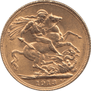 1918 GOLD SOVEREIGN ( AUNC ) - Sovereign - Cambridgeshire Coins