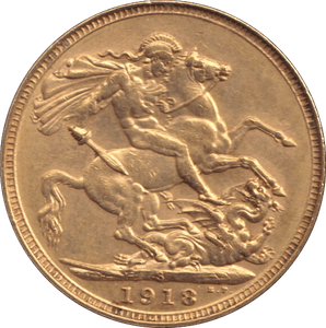 1918 GOLD SOVEREIGN ( EF ) SYDNEY MINT - SOVEREIGN - Cambridgeshire Coins