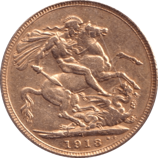 1918 GOLD SOVEREIGN ( GVF ) PERTH MINT - SOVEREIGN - Cambridgeshire Coins