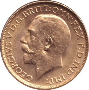 1918 GOLD SOVEREIGN ( UNC ) BOMBAY MINT - SOVEREIGN - Cambridgeshire Coins