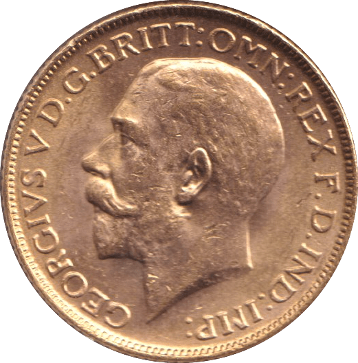 1918 GOLD SOVEREIGN ( UNC ) BOMBAY MINT - SOVEREIGN - Cambridgeshire Coins