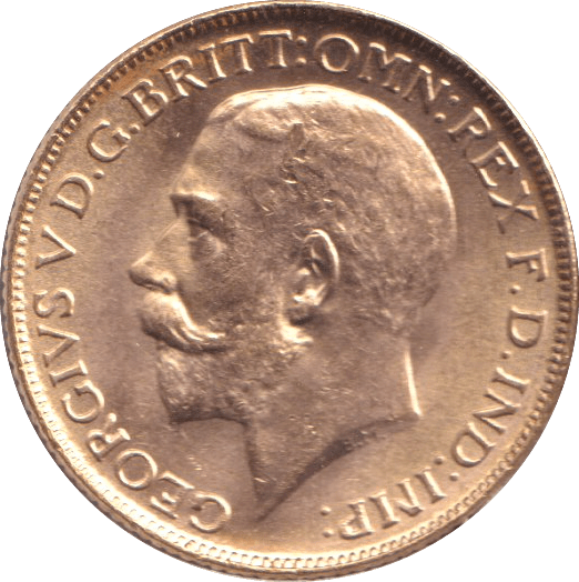 1918 GOLD SOVEREIGN ( UNC ) BOMBAY MINT - SOVEREIGN - Cambridgeshire Coins