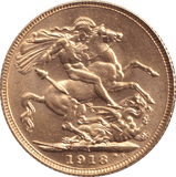 1918 GOLD SOVEREIGN ( UNC ) BOMBAY MINT - SOVEREIGN - Cambridgeshire Coins
