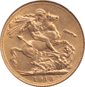1918 GOLD SOVEREIGN ( UNC ) MELBOURNE MINT - SOVEREIGN - Cambridgeshire Coins
