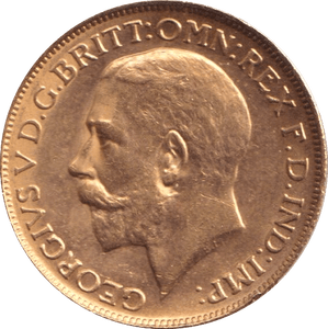 1918 GOLD SOVEREIGN ( UNC ) Perth Mint - SOVEREIGN - Cambridgeshire Coins