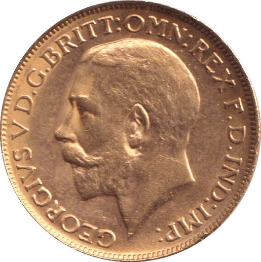 1918 GOLD SOVEREIGN ( UNC ) Perth Mint - SOVEREIGN - Cambridgeshire Coins