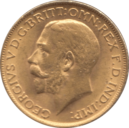 1918 GOLD SOVEREIGN ( UNC ) - Sovereign - Cambridgeshire Coins