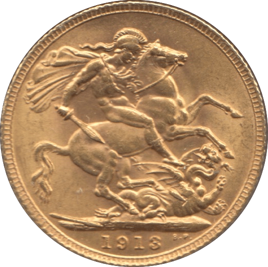 1918 GOLD SOVEREIGN ( UNC ) - Sovereign - Cambridgeshire Coins