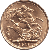 1918 GOLD SOVEREIGN ( UNC ) SYDNEY MINT - SOVEREIGN - Cambridgeshire Coins