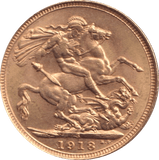 1918 GOLD SOVEREIGN ( UNC ) SYDNEY MINT - SOVEREIGN - Cambridgeshire Coins