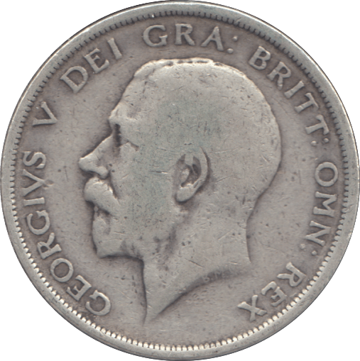 1918 HALF CROWN ( FINE ) - HALFCROWN - Cambridgeshire Coins