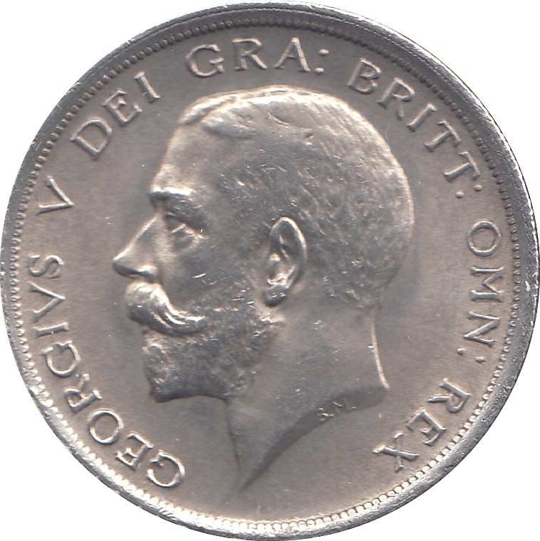 1918 HALFCROWN ( AUNC ) - HALFCROWN - Cambridgeshire Coins