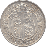 1918 HALFCROWN ( EF ) - HALFCROWN - Cambridgeshire Coins