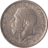 1918 HALFCROWN ( EF ) - Halfcrown - Cambridgeshire Coins