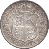 1918 HALFCROWN ( EF ) - HALFCROWN - Cambridgeshire Coins
