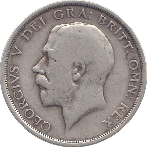 1918 HALFCROWN ( FINE ) - HALFCROWN - Cambridgeshire Coins