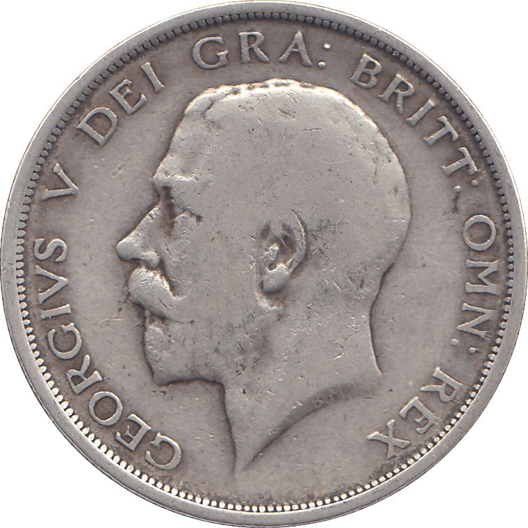 1918 HALFCROWN ( FINE ) - HALFCROWN - Cambridgeshire Coins