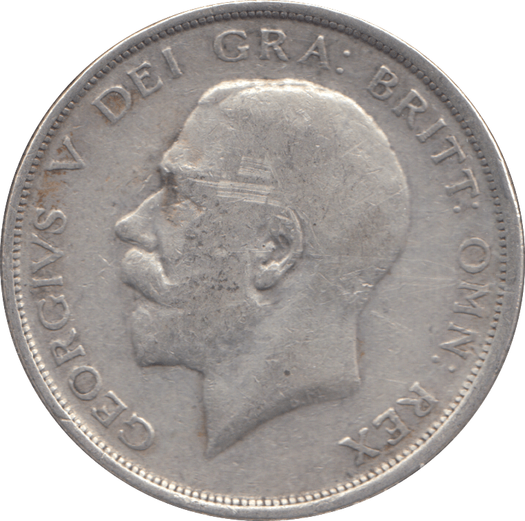 1918 HALFCROWN ( FINE ) - HALFCROWN - Cambridgeshire Coins