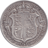 1918 HALFCROWN ( GF ) - HALFCROWN - Cambridgeshire Coins