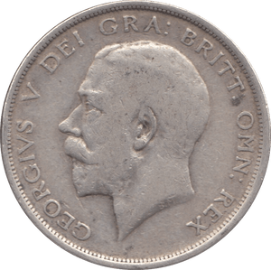 1918 HALFCROWN ( GF ) - Halfcrown - Cambridgeshire Coins